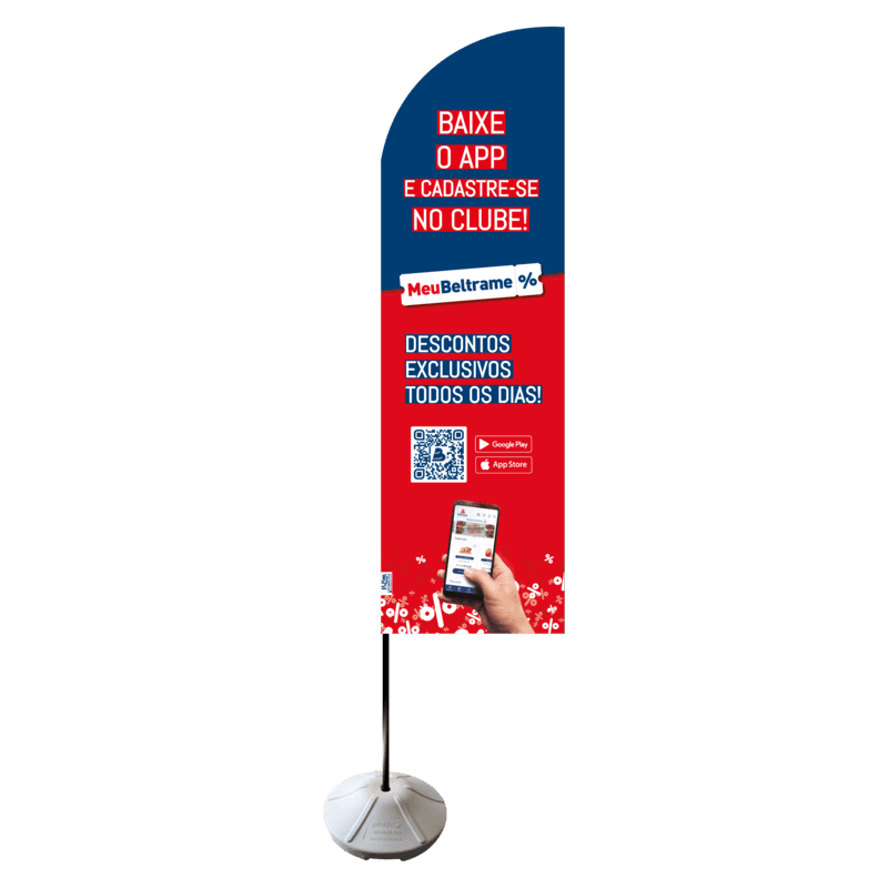 Windbanner Modelo faca